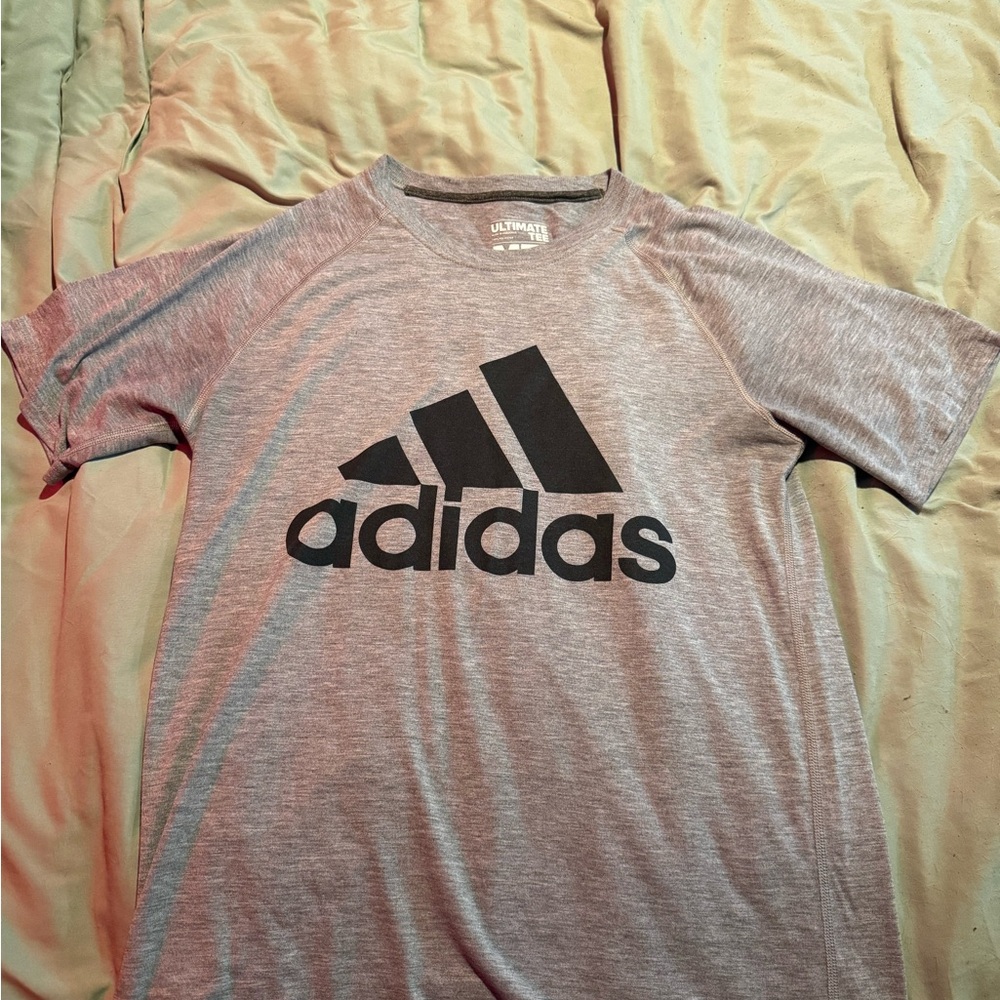 adidas Gray Short Sleeve Tee